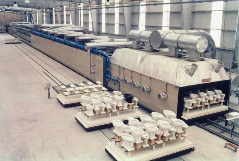 Tunnel Kiln for Sanitaryware in Mexico 18